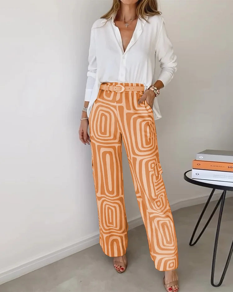 Leana™ - Trousers + FREE Blouse