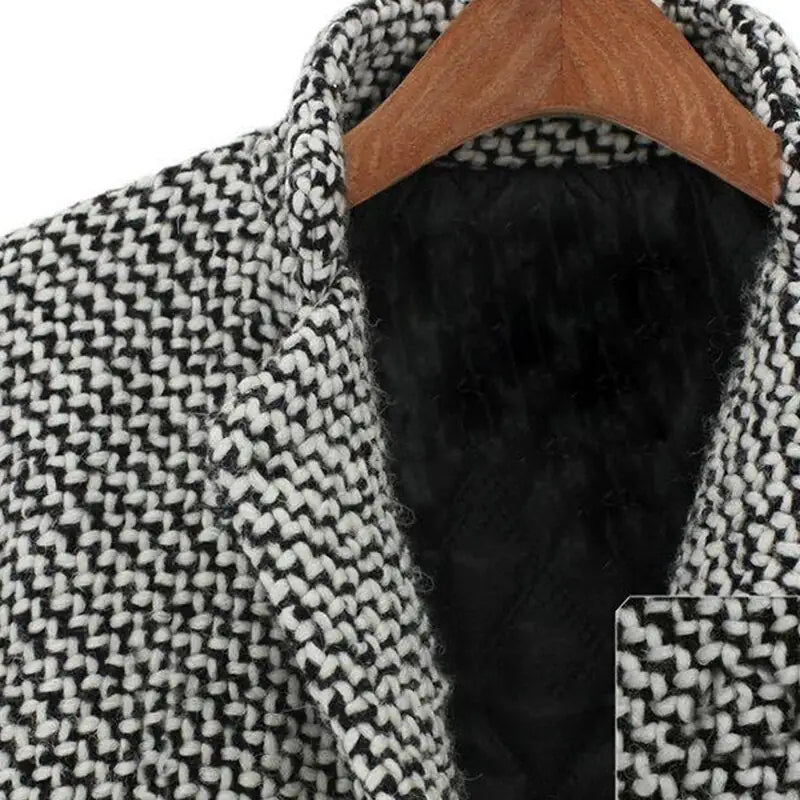 Colette™ | Long jacket coat made of wool