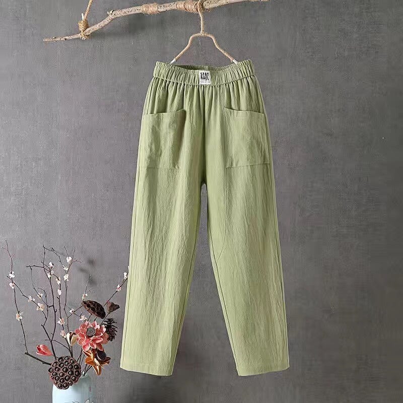 Juliana™ | Cotton And Linen Trousers
