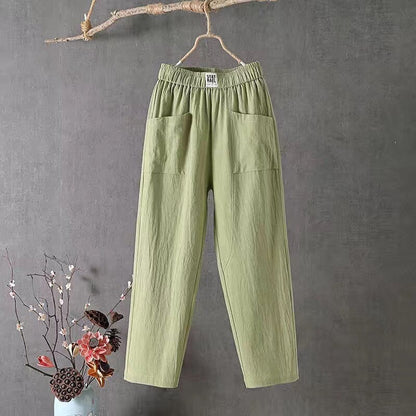Juliana™ | Cotton And Linen Trousers