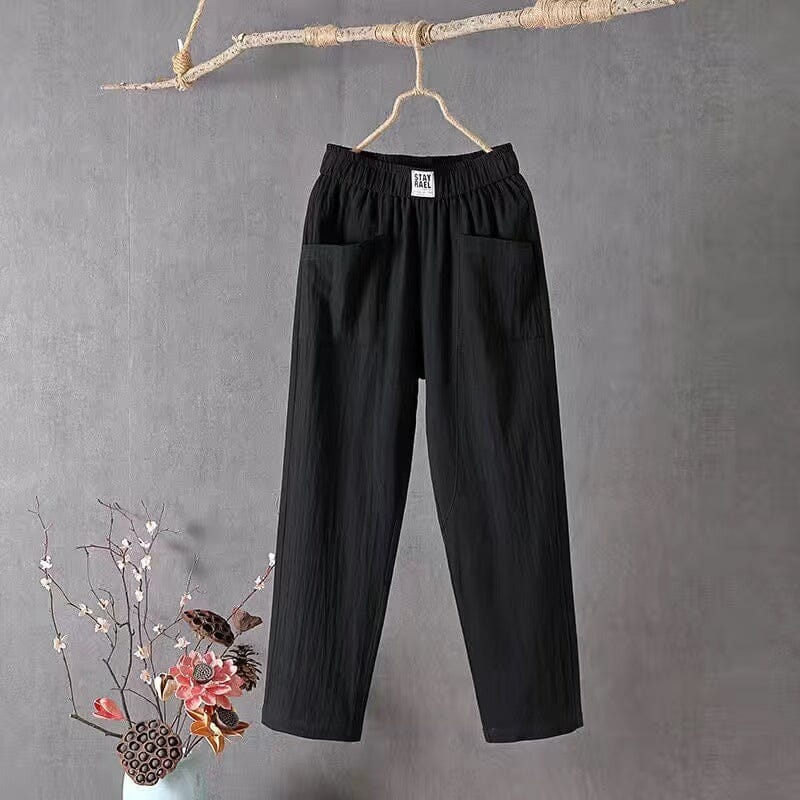 Juliana™ | Cotton And Linen Trousers