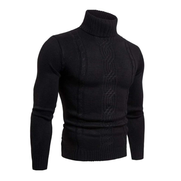 David™ | Cotton Turtleneck Sweater