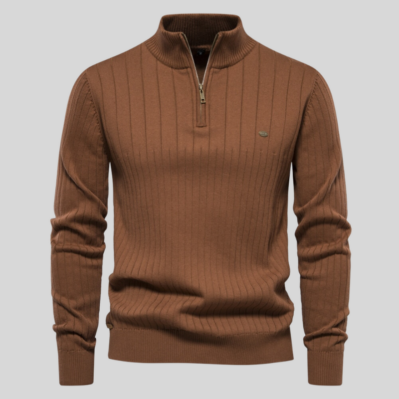 Finley™ | Muscle Fit Casual Ribbed Sweater