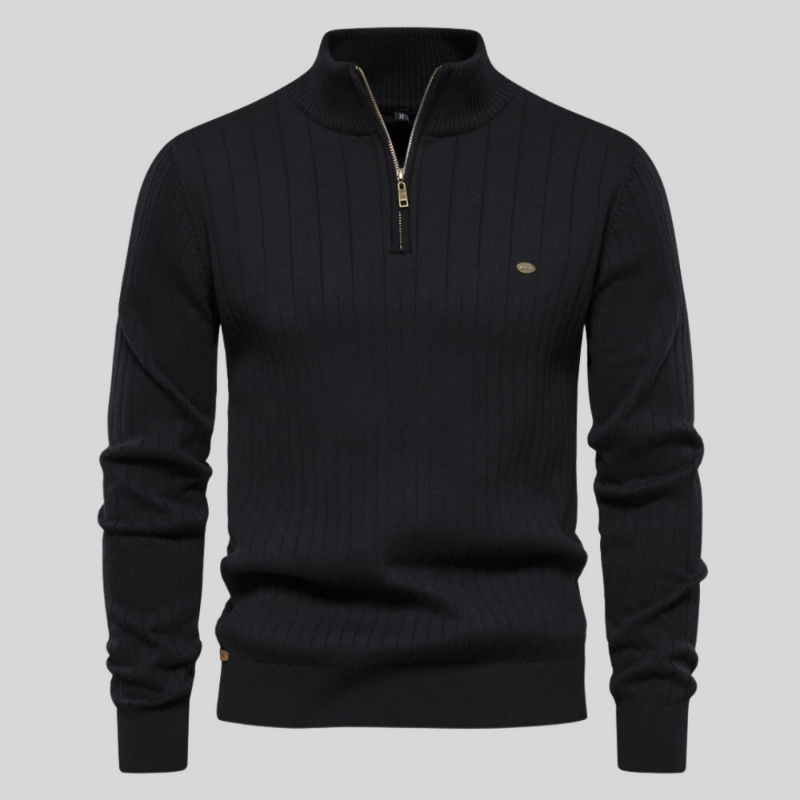 Finley™ | Muscle Fit Casual Ribbed Sweater