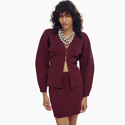 Leslie™ | Mini Skirt and Vest