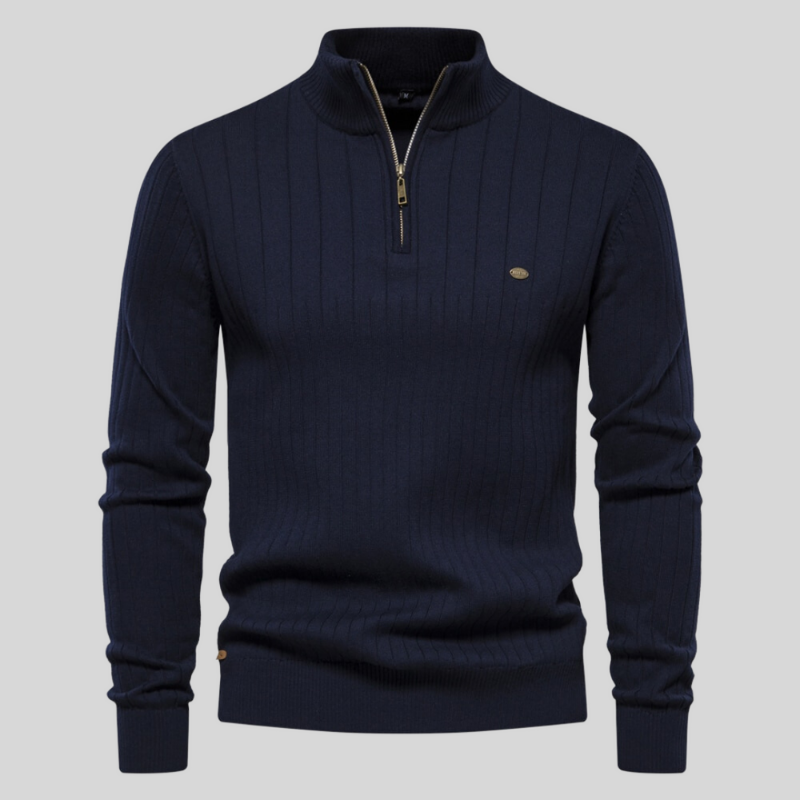 Finley™ | Muscle Fit Casual Ribbed Sweater