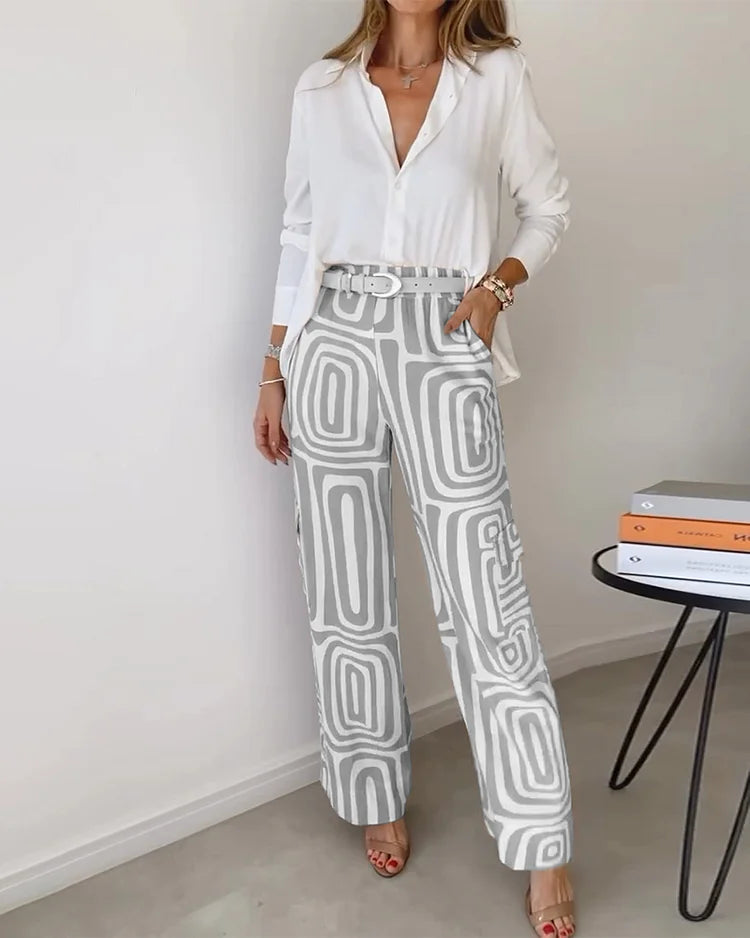 Leana™  - Trousers + FREE Blouse