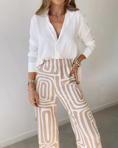 Leana™  - Trousers + FREE Blouse