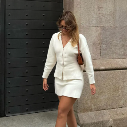 Leslie™ | Mini Skirt and Vest