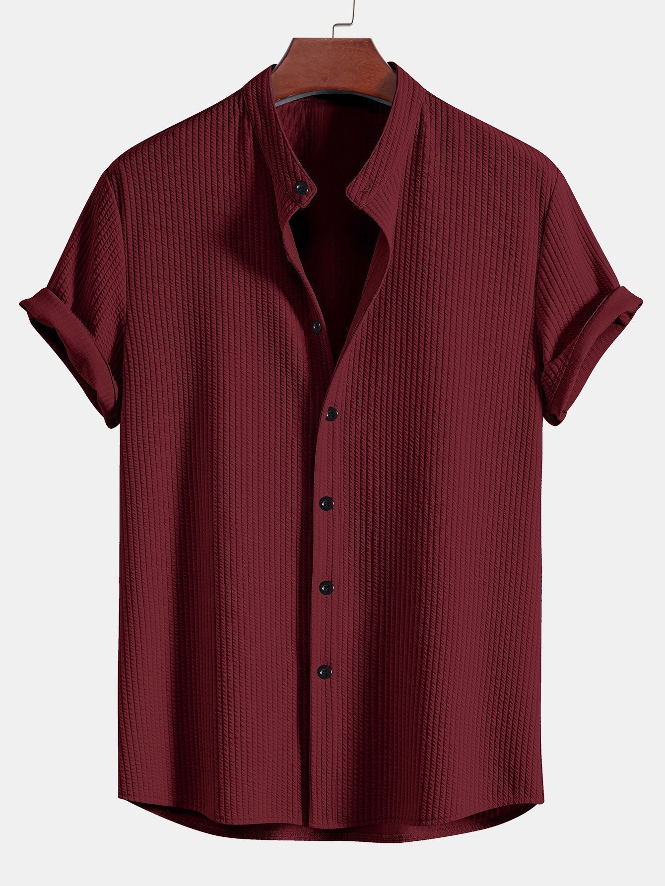 The Alvaro™ Muscle Fit Ribbed Shirt