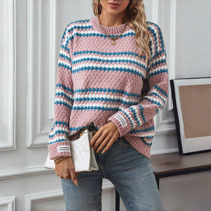 Sophie™ | Cozy Striped Sweater