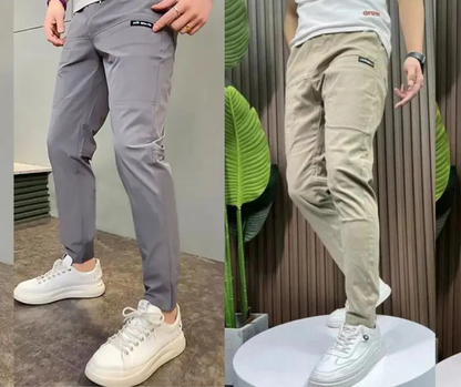Ivo Skinny Cargo Trousers with Stretch | 1+1 FREE