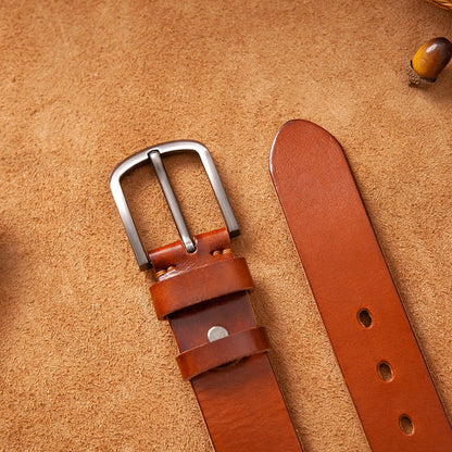 Oak Genuine Leather Belt