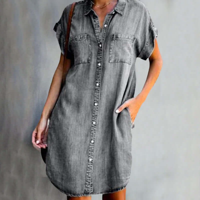 Vanna™ | Denim Summer Dress