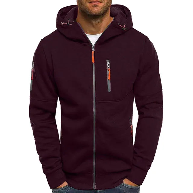 Charlie™ | Stylish tech fleece jacket for men
