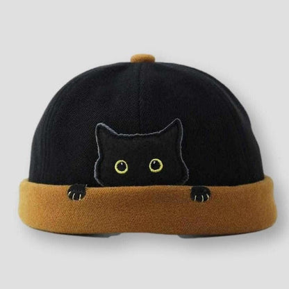 Gracie™ | Women's Knitted Melon Cat Hat