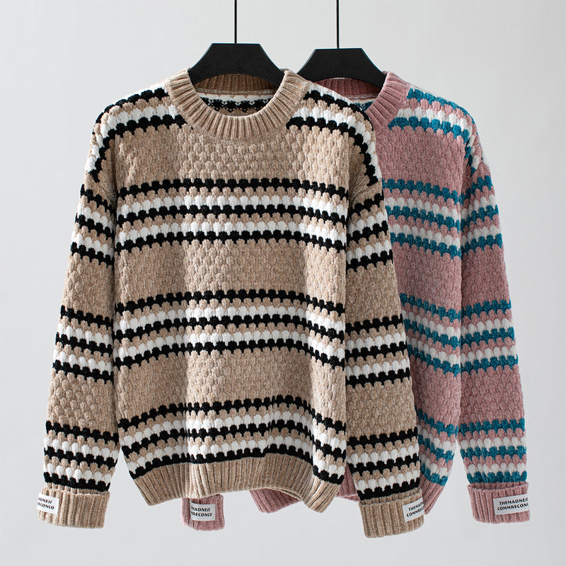 Sophie™ | Cozy Striped Sweater