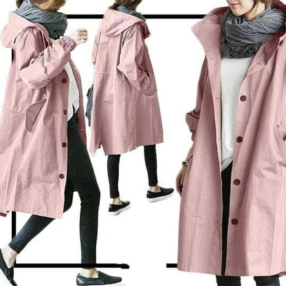Cindy™ | Elegant, water-repellent trench coat