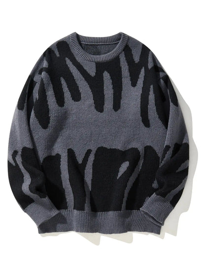 Inkblot Abstract Sweater