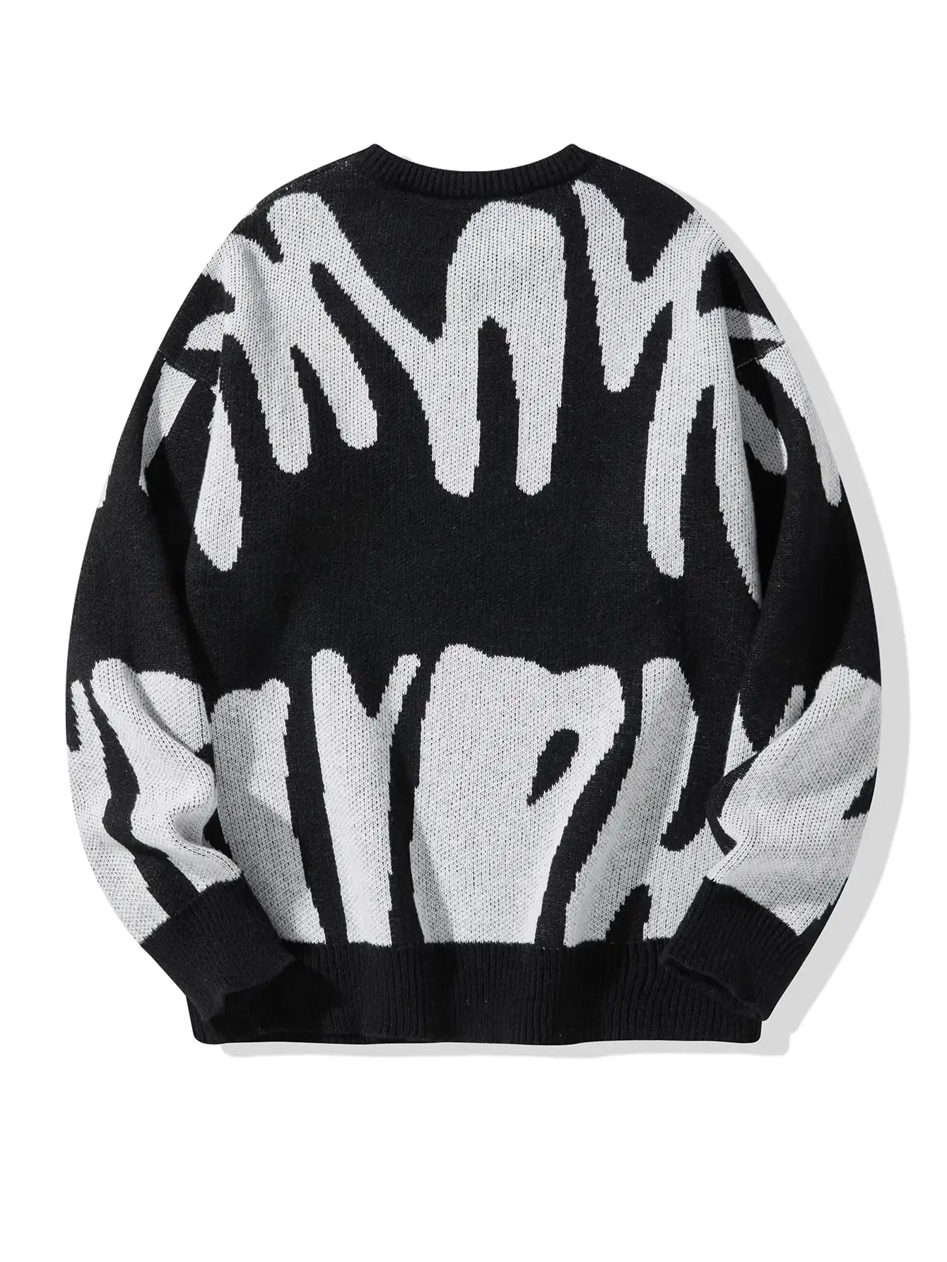 Inkblot Abstract Sweater
