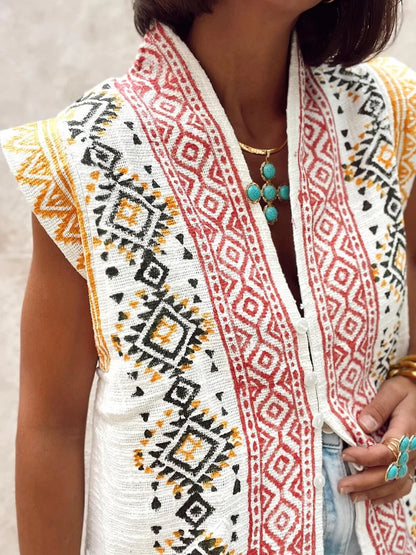 Nina™ - Vintage Sleeveless vest