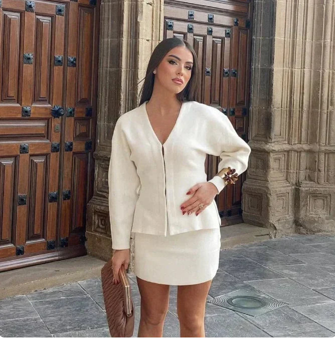 Leslie™ | Mini Skirt and Vest