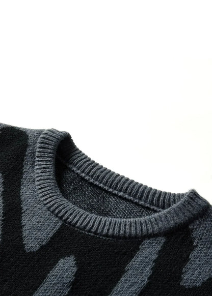 Inkblot Abstract Sweater