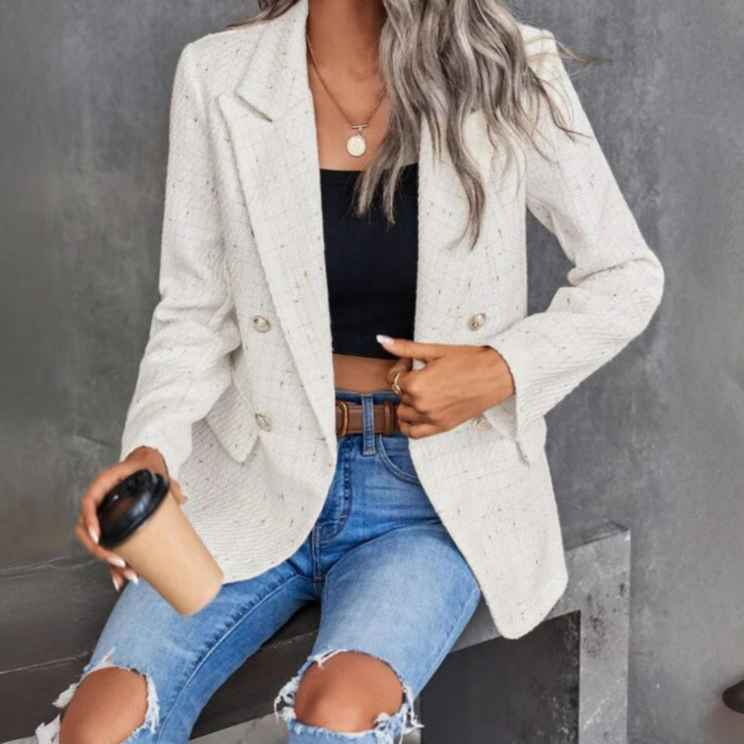 Thea™ | Elegant Double-breasted Blazer