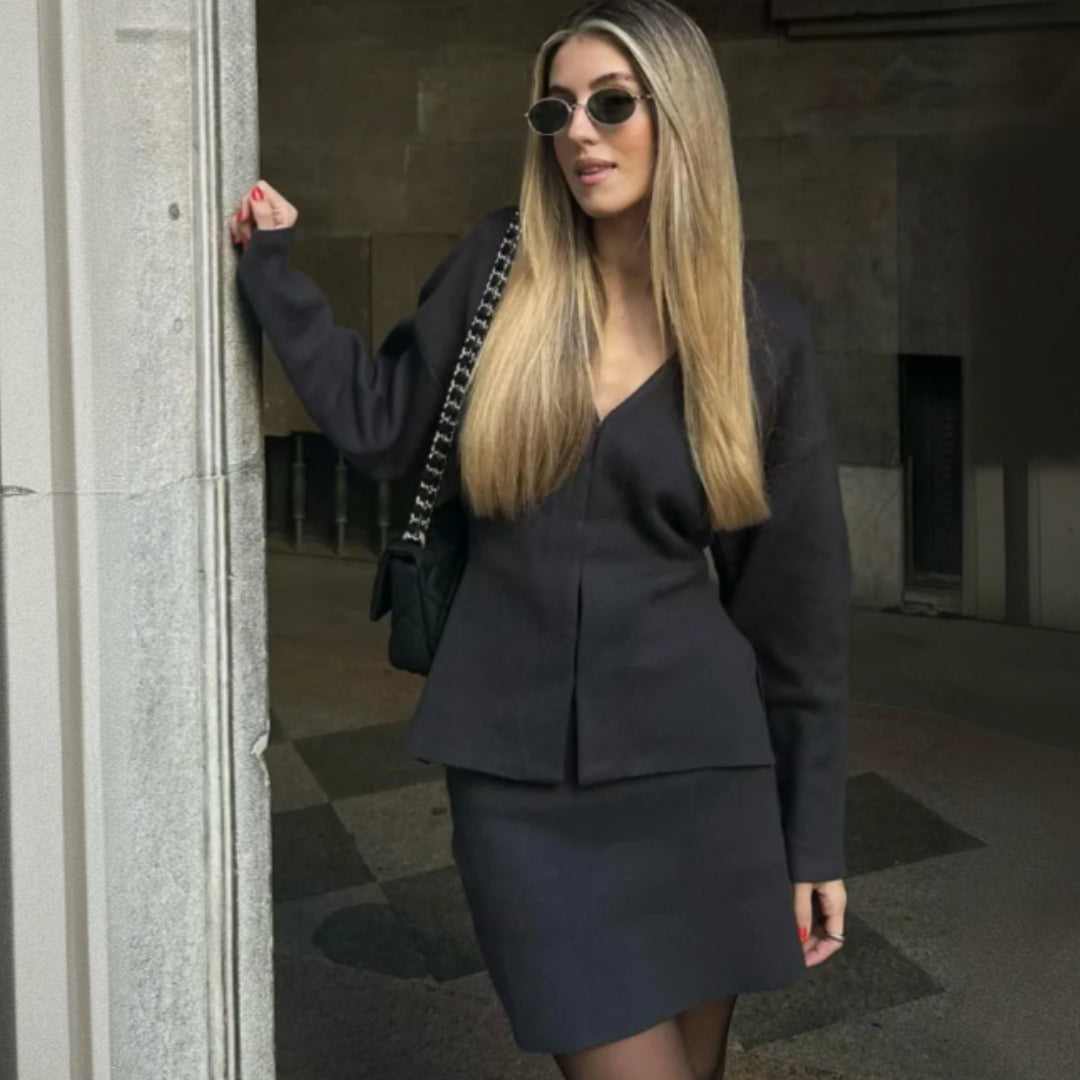 Leslie™ | Mini Skirt and Vest