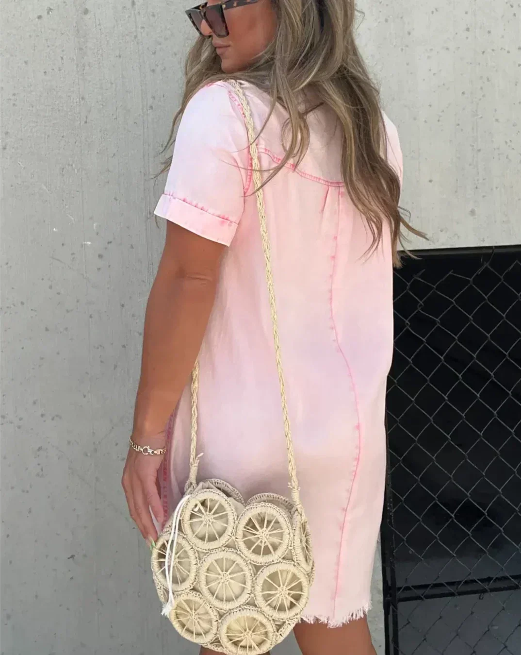 Lea™ - Denim Shirt Dress