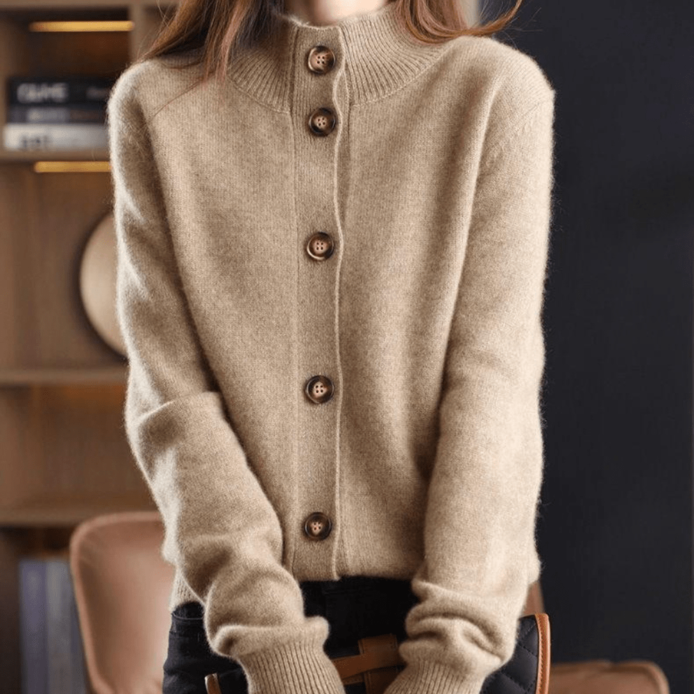 Ellie™ | Cashmere Knitted Cardigan