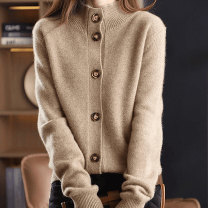 Ellie™ | Cashmere Knitted Cardigan