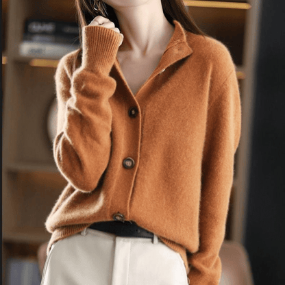 Ellie™ | Cashmere Knitted Cardigan