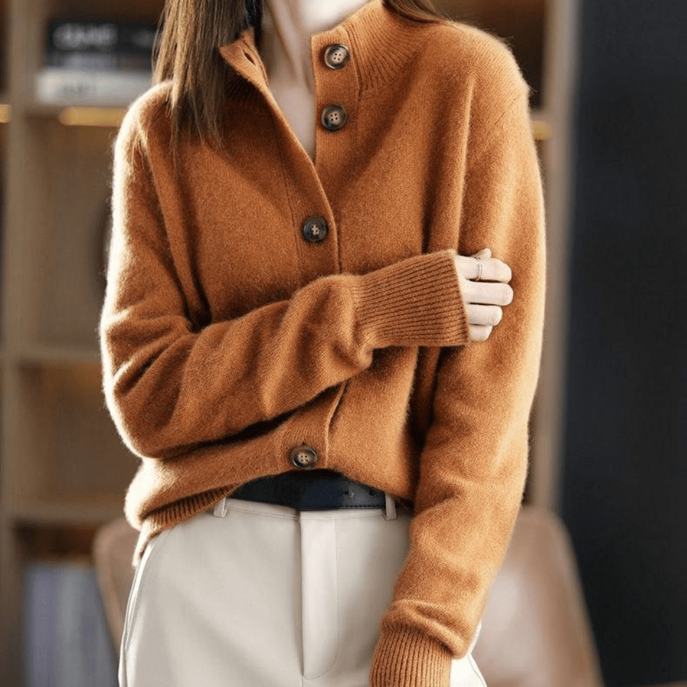 Ellie™ | Cashmere Knitted Cardigan