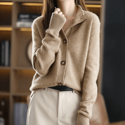 Ellie™ | Cashmere Knitted Cardigan