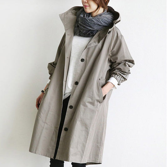 Cindy™ | Elegant, water-repellent trench coat