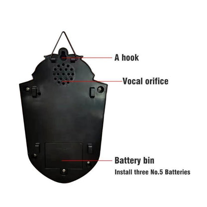 Sonnette d'Halloween avec un œil