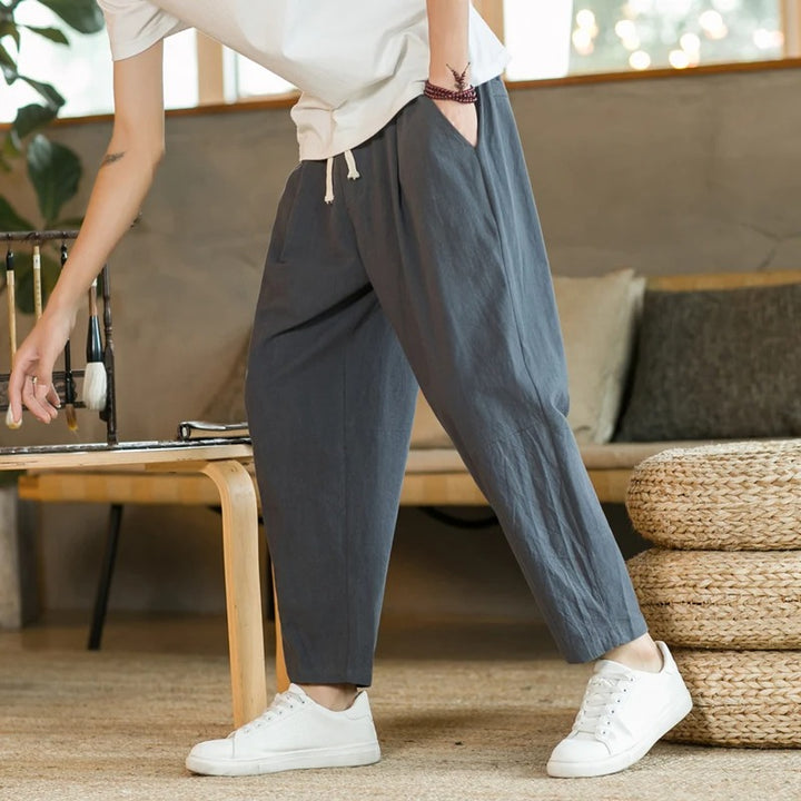James™ | Linen Trousers