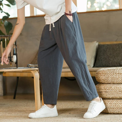 James™ | Linen Trousers