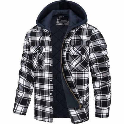 Gabriel™ | Checked jacket with zip