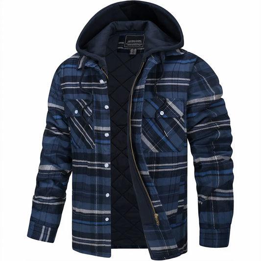 Gabriel™ | Checked jacket with zip