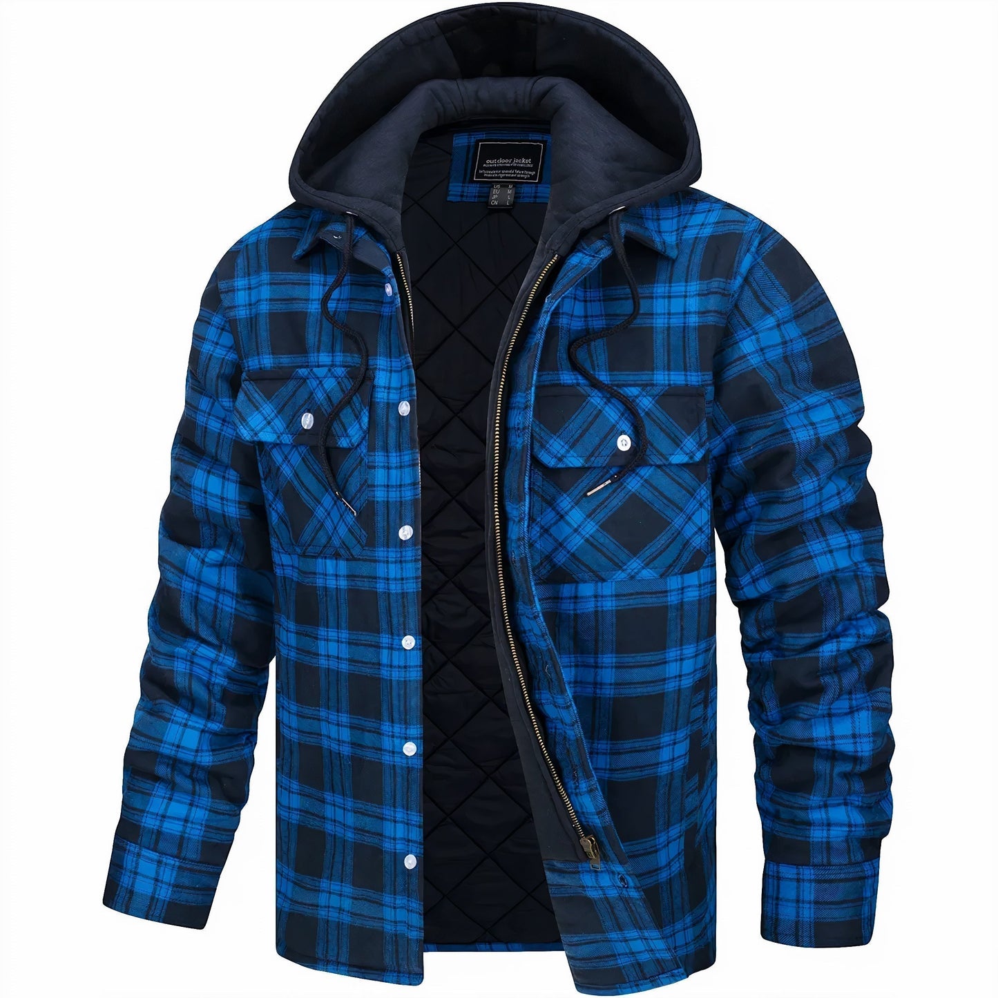 Gabriel™ | Checked jacket with zip