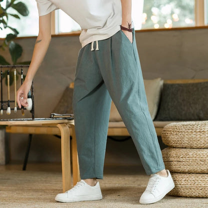 James™ | Linen Trousers