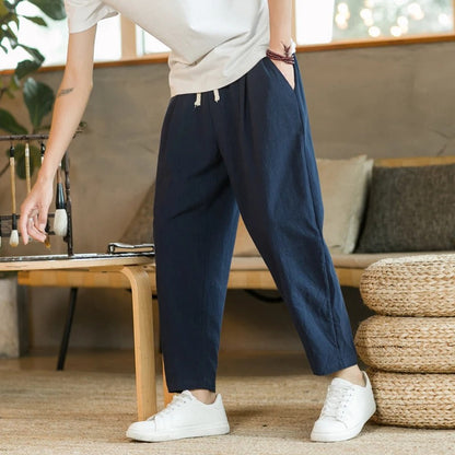 James™ | Linen Trousers